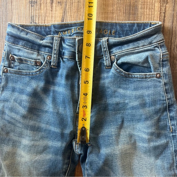 American Eagle Men’s Original Straight Next Level Flex Md Wash Jeans Size 26x30 - Picture 4 of 8